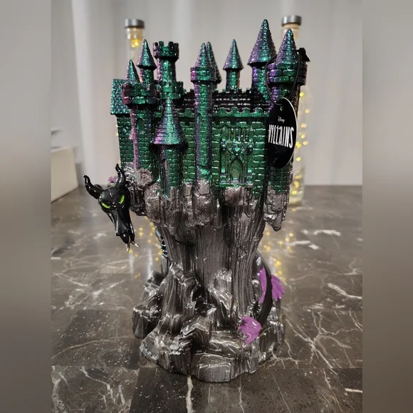 Bath & Body Works Disney Maleficent Dragon Castle Candle Holder NWT - Picture 13 of 16